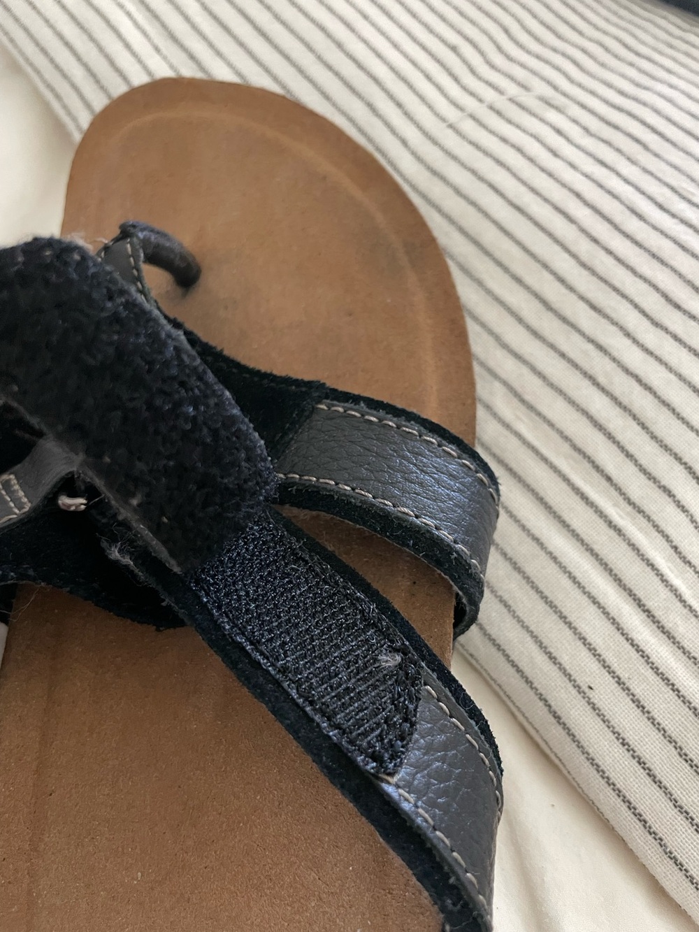 Kalso Earth Shoe Negative Heel Leather Sandals Size 9 - Picture 8 of 8